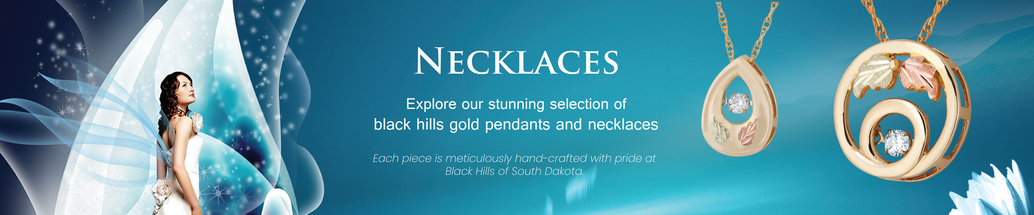 black hills gold pendants